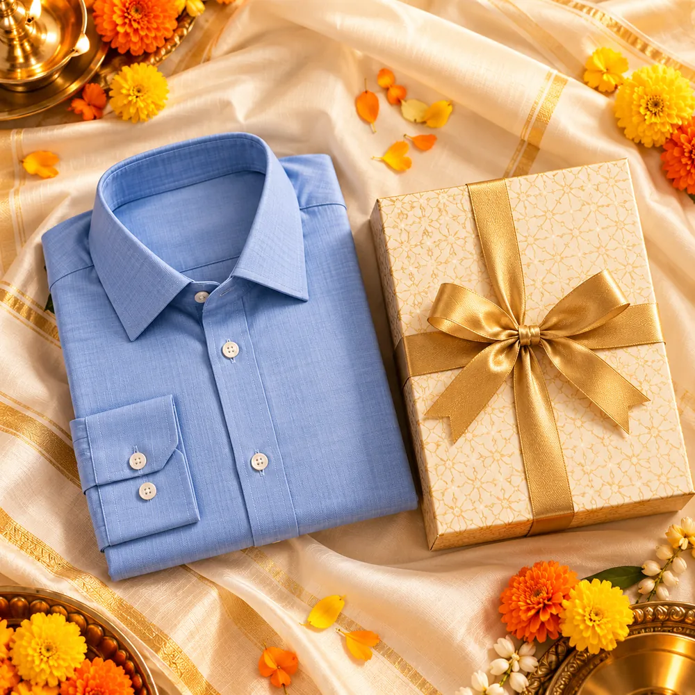 Basic Gift Combo - Shirt and Festive Sweet Box